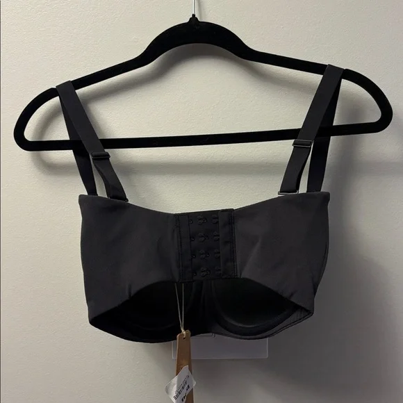NWT Skims Fits Everybody Strapless Bra in Onyx 34H - Picture 7 of 9